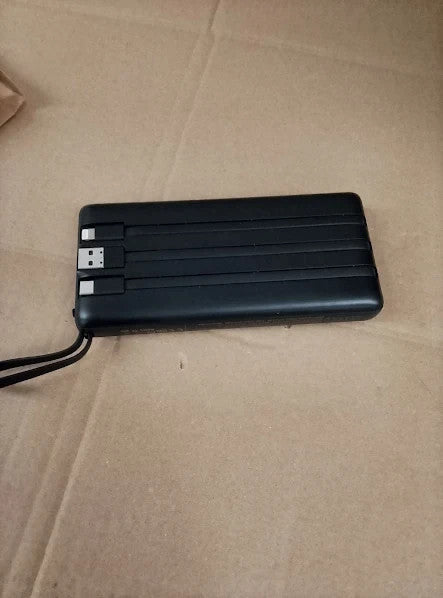 Vekktomx Power Bank Built In Cables 20000mAh USB C Portable Charger New