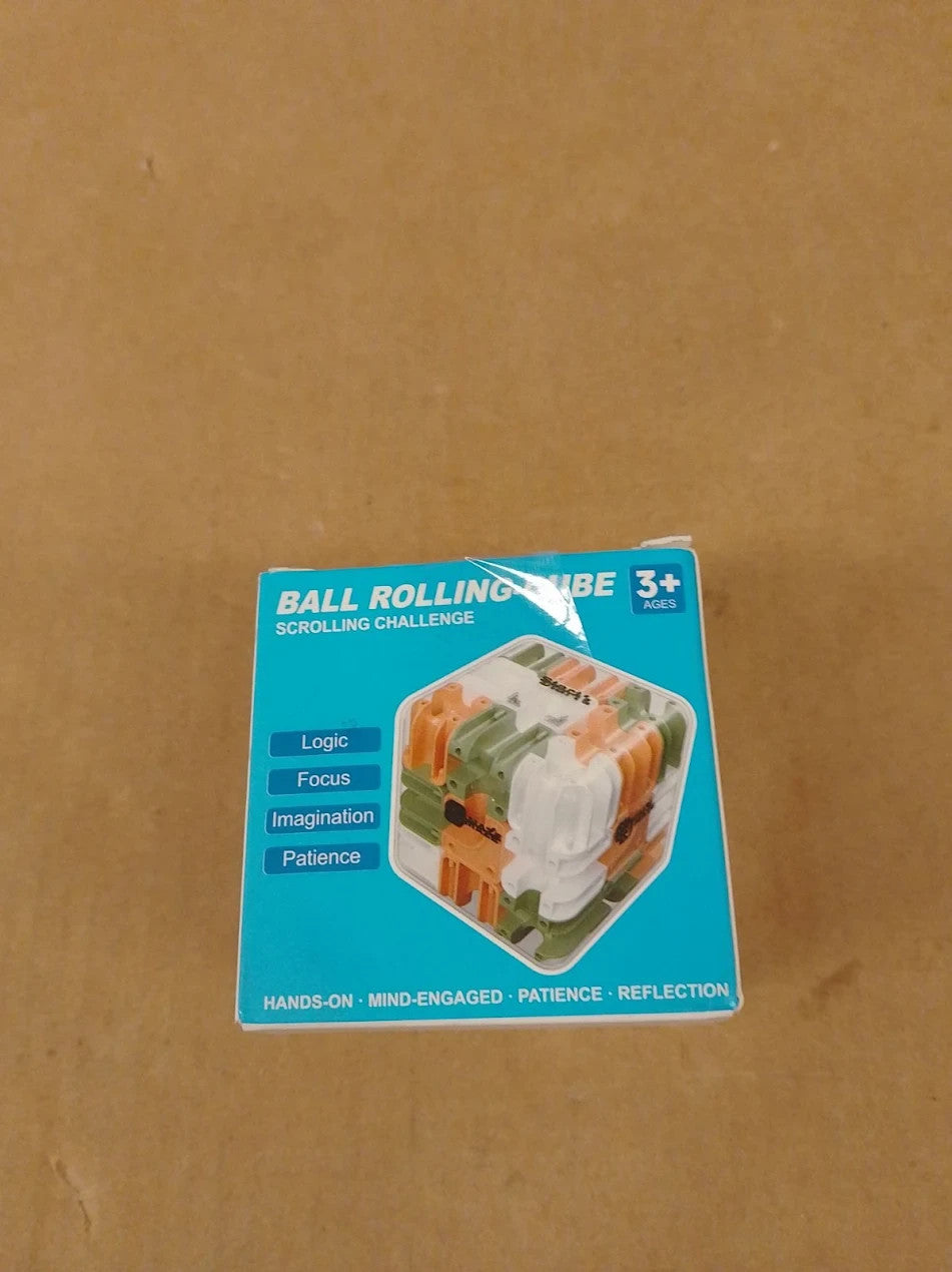 Large Labyrinth 3D Maze Cube Stress Relief & Logic Development Intricate Brain