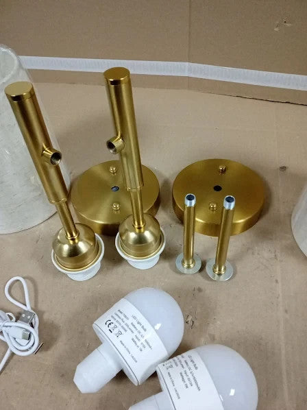Battery Operated Wall Lights Rechargeable Wireless Sconce 28Lx27.5x19cm New