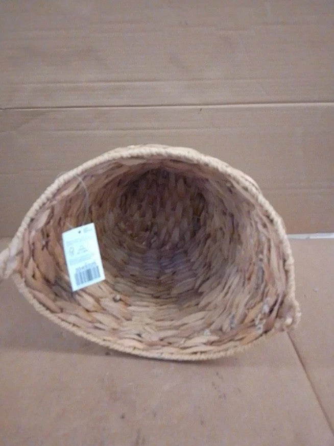 Habitat Woven Toilet Roll Holder Natural Bathroom Toilet Paper Storage New