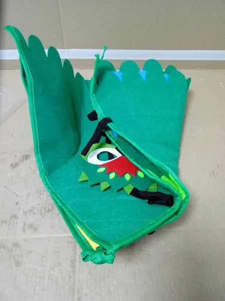 Uraqt Felt Fairy Bird Capes Wings Kid Costume Set Felt Eye Mask Adjust New