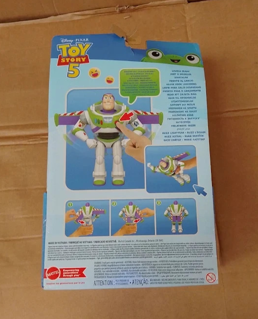 Disney Pixar Toy Story 5 Buzz Lightyear 10 Inch Action Figure Mattel JKV39 New
