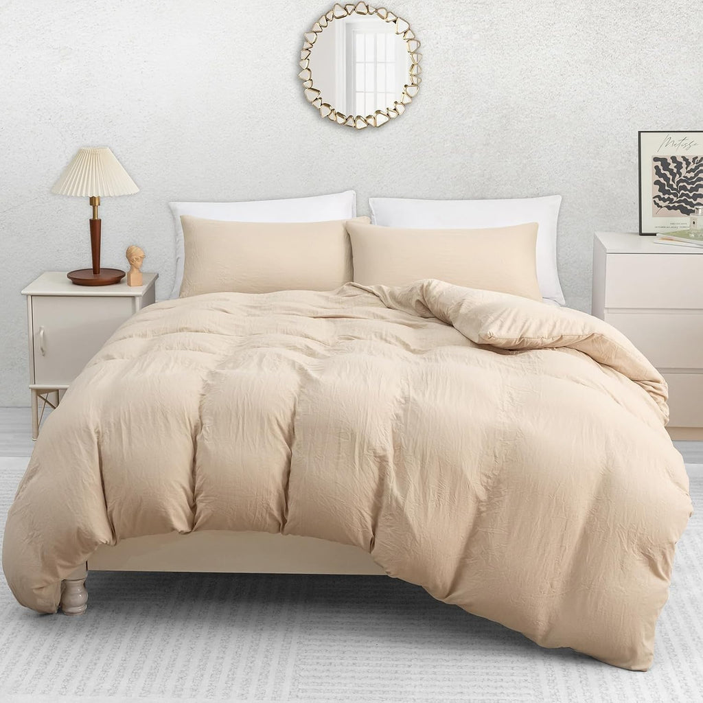 Pamposh Single Duvet Cover Set Pre Washed Microfibre Bedding Set Softness New