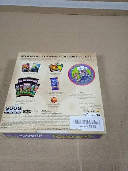 Magic The Gathering Teenage Mutant Ninja Turtles Pizza Bundle Collectible New