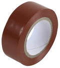 Insulation Tape 19mmx8m Brown Electrical Binding Polyvinyl Chloride New