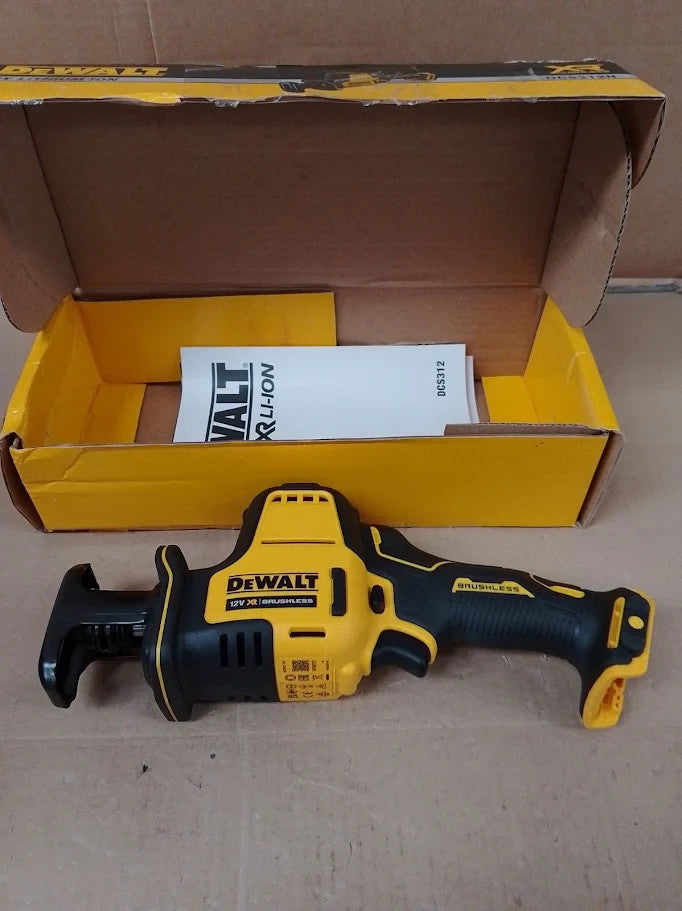 Dewalt 12V XR Cordless Compact Brushless Reciprocating Tool Only DCS312N New