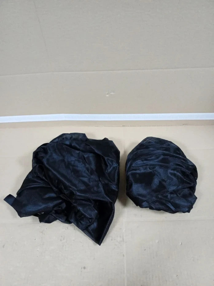 Ram Car Side Window Sun Shades 2 Pieces 42x20 Inch Universal Black UV Shield New