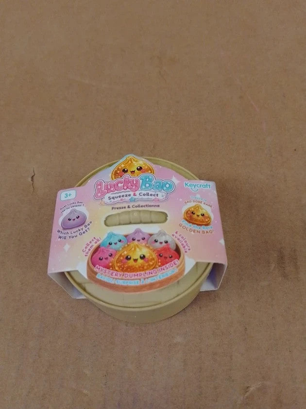 Lucky Bao Mini Squishy Mystery Dumpling Toy Collect Cute Kawaii Fidget 3+ New