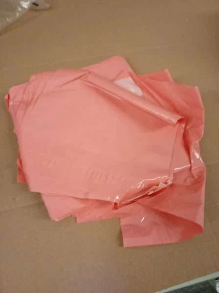 17x30cm Pink Vinted Postage Bags Mailing Bags Clothes Mailing Poly Postal New