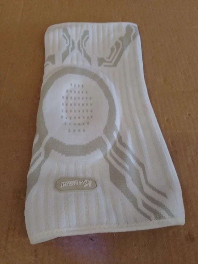 Kuangmi Knob Knee Brace Pain Relief Support Patella Gel Pad Side Left Medium New