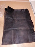 110x72cm Pet Mesh Gate No Drilling Portable Stair Fence Black Safety Guard