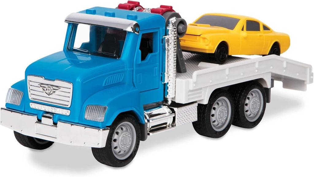 Driven By Battat 7in Tow Truck Toy Lights & Sounds Movable Parts 3+ New