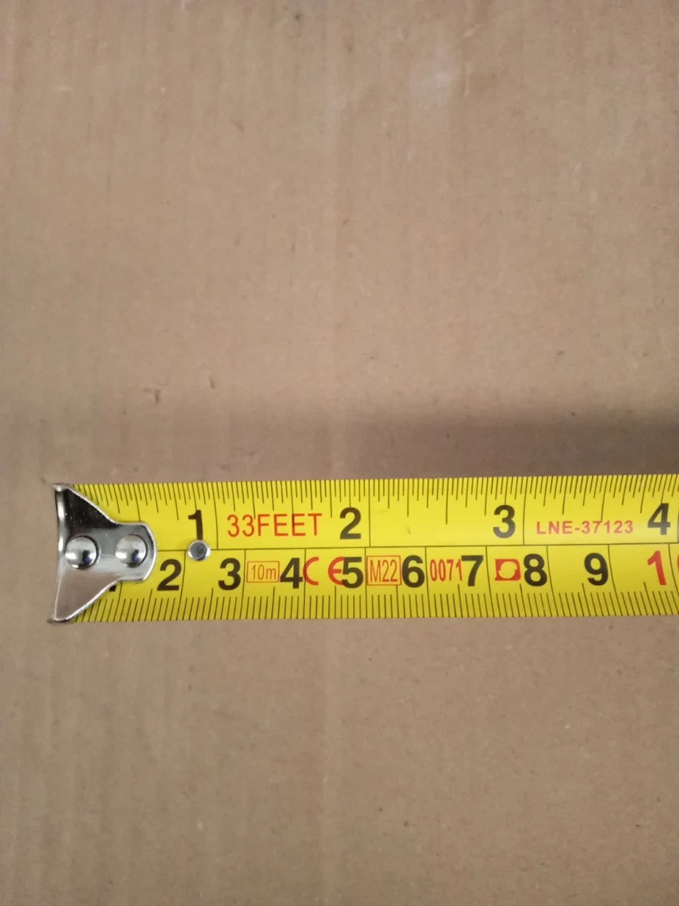 Amazon Basics Self Locking Tape Measure Metric Scale MID Accuracy 10m 1 Pack