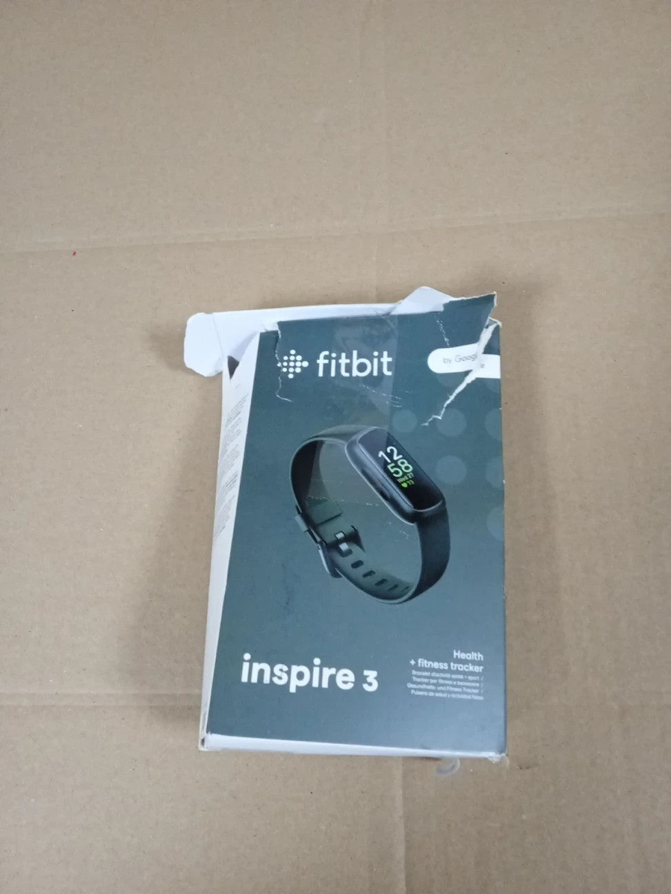 Google Fitbit Inspire 3 Activity Tracker Up To 10 Days Battery Life Black