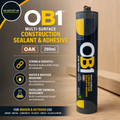 OB1 Oak Multi Surface Construction Sealant & Adhesive Hybrid Polymer 290ml