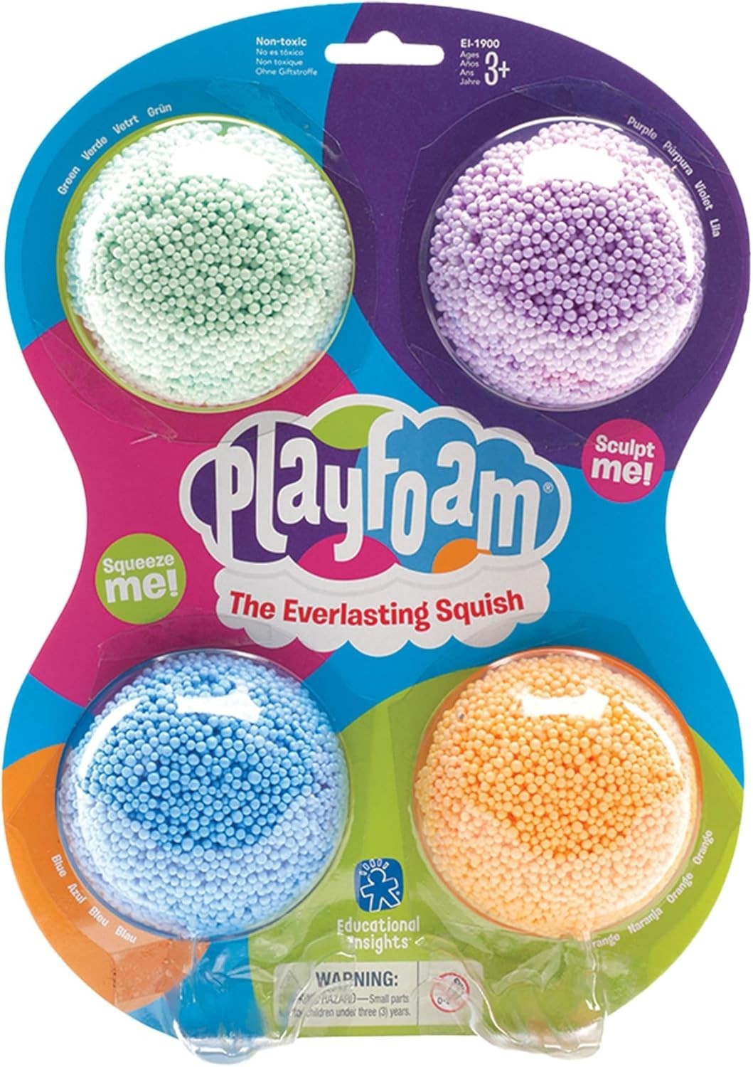 Educational Insights Playfoam Classic 4 Pack Preschool Sensory Toys Kids 3+ New