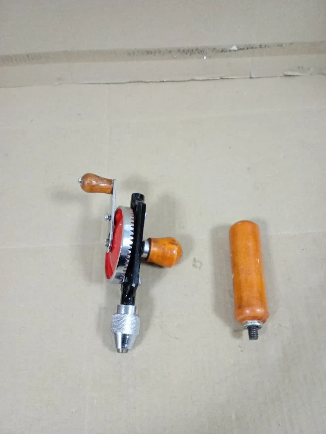 Amtech Hand Drill Manual Rotary Egg Beater Drill Woodworking DIY Tool Design