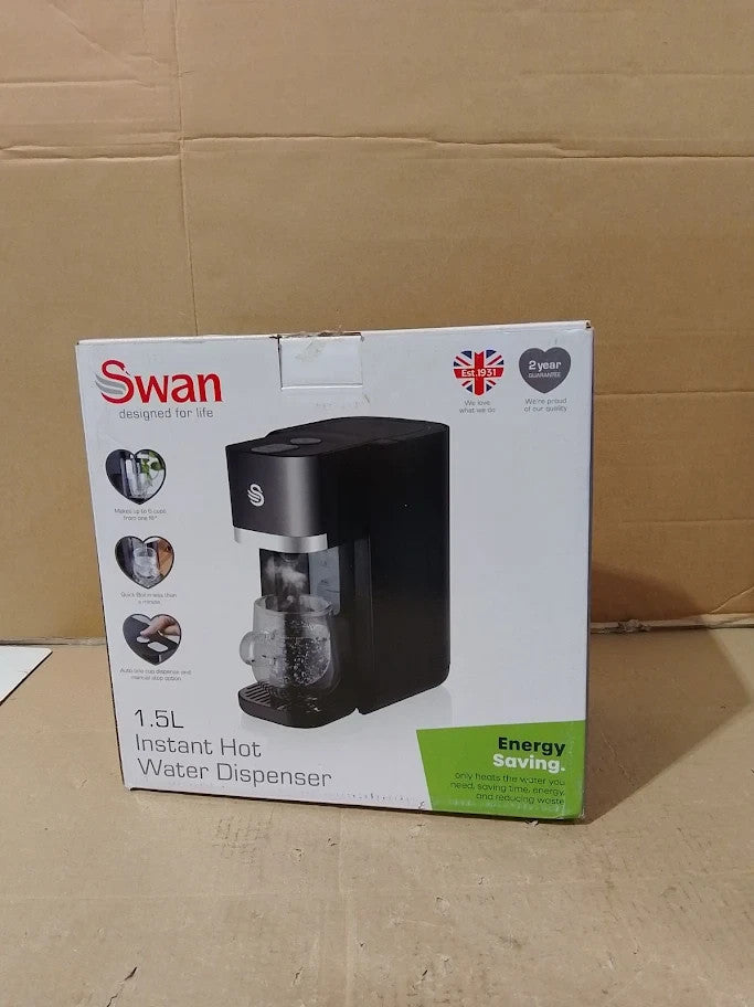 Swan SWD1004 Instant Hot Water Dispenser 1.5L Tank Capacity Two Button Operate