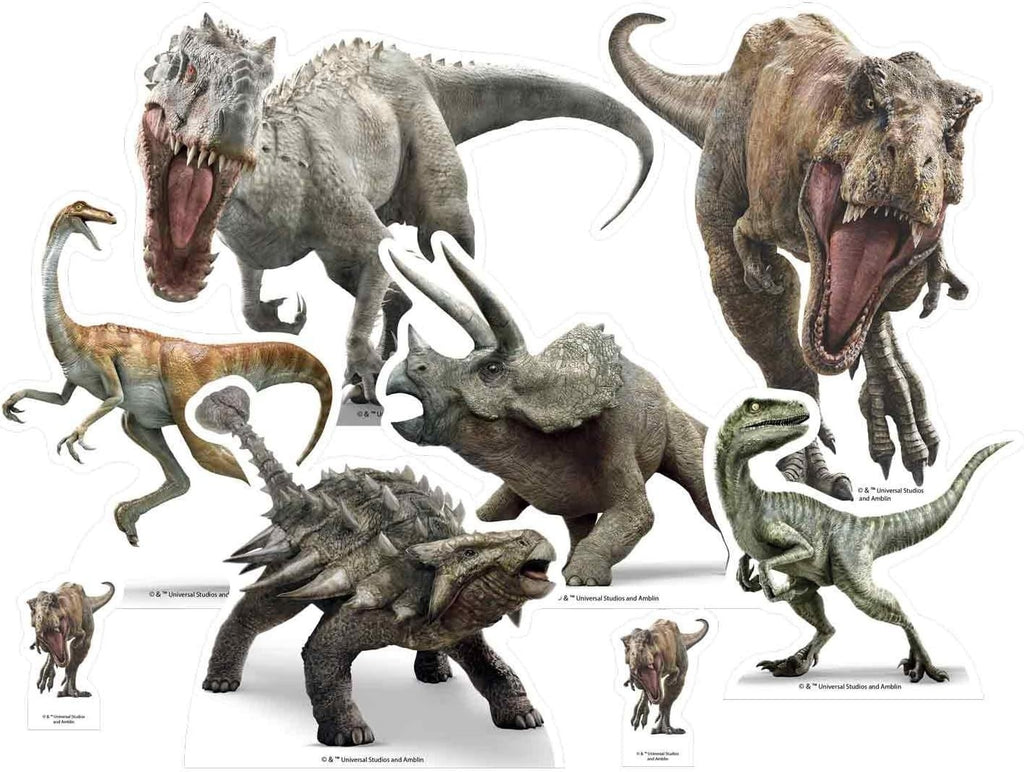 Jurassic World Trex Dinosaur Party Collectors Edition Table Top Party Pack New
