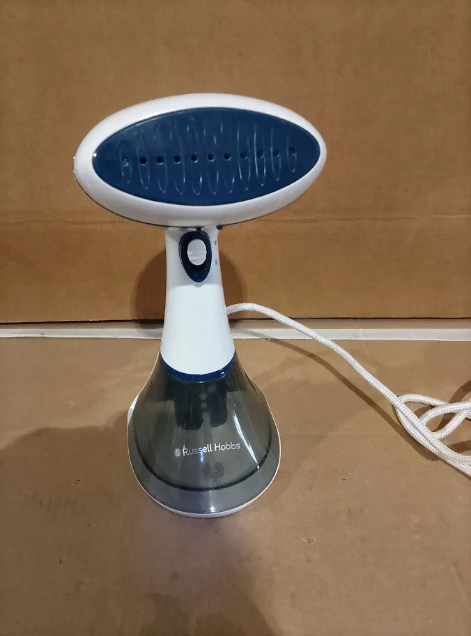 Russell Hobbs Steam Genie 2in1 Handheld Clothes Steamer Ironing Option White New
