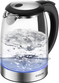 Cosori Kettle 3000W Food Grade Stainless Steel Filter Inner Lid Glass Spout