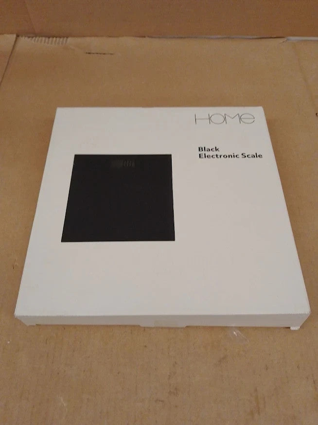 Argos Home Digital Bathroom Scales Black Electronic Weight Quality Durable New