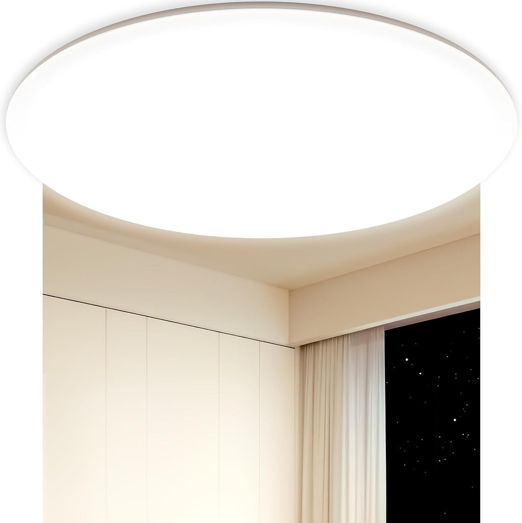 Swoieltr LED Flush Ceiling Light 2800LM 24W 4000K UFO Design Bathroom New