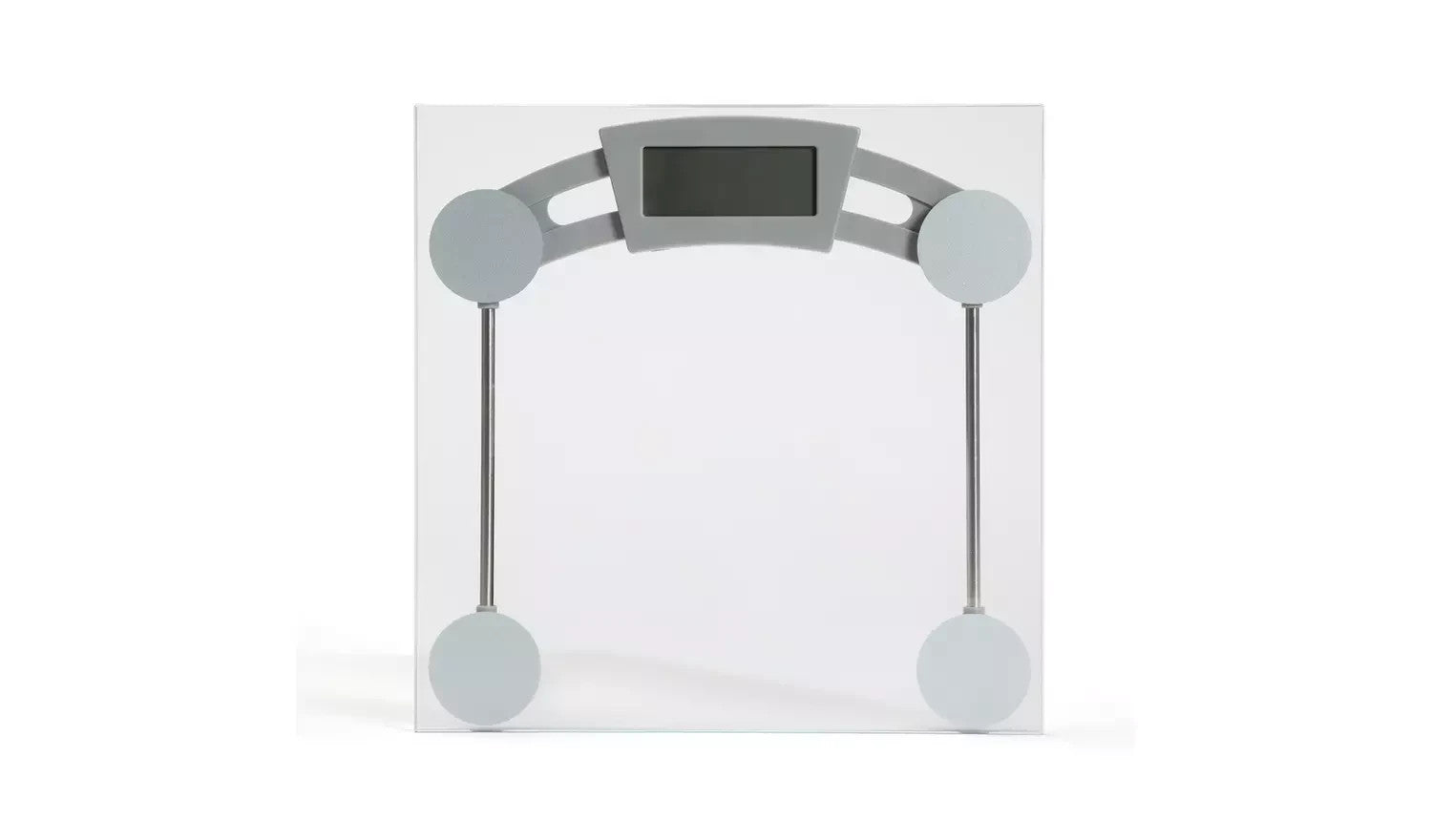 Argos Home Glass Digital Bathroom Scales Clear Electronic Weight Durable New