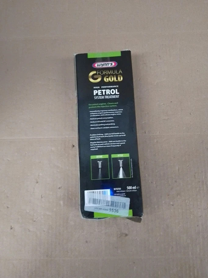 Wynns Formula Gold High Performance Petrol System Treatment Enhances Engine