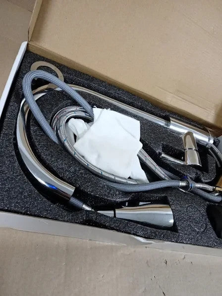 Kelemati's Kitchen Tap Pull Out Faucet Effortless Smooth Washing 3 Mode New