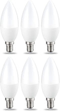 Amazon Basics LED E14 Small Edison Screw Candle Bulb 4.9W 40W Pack 6 New