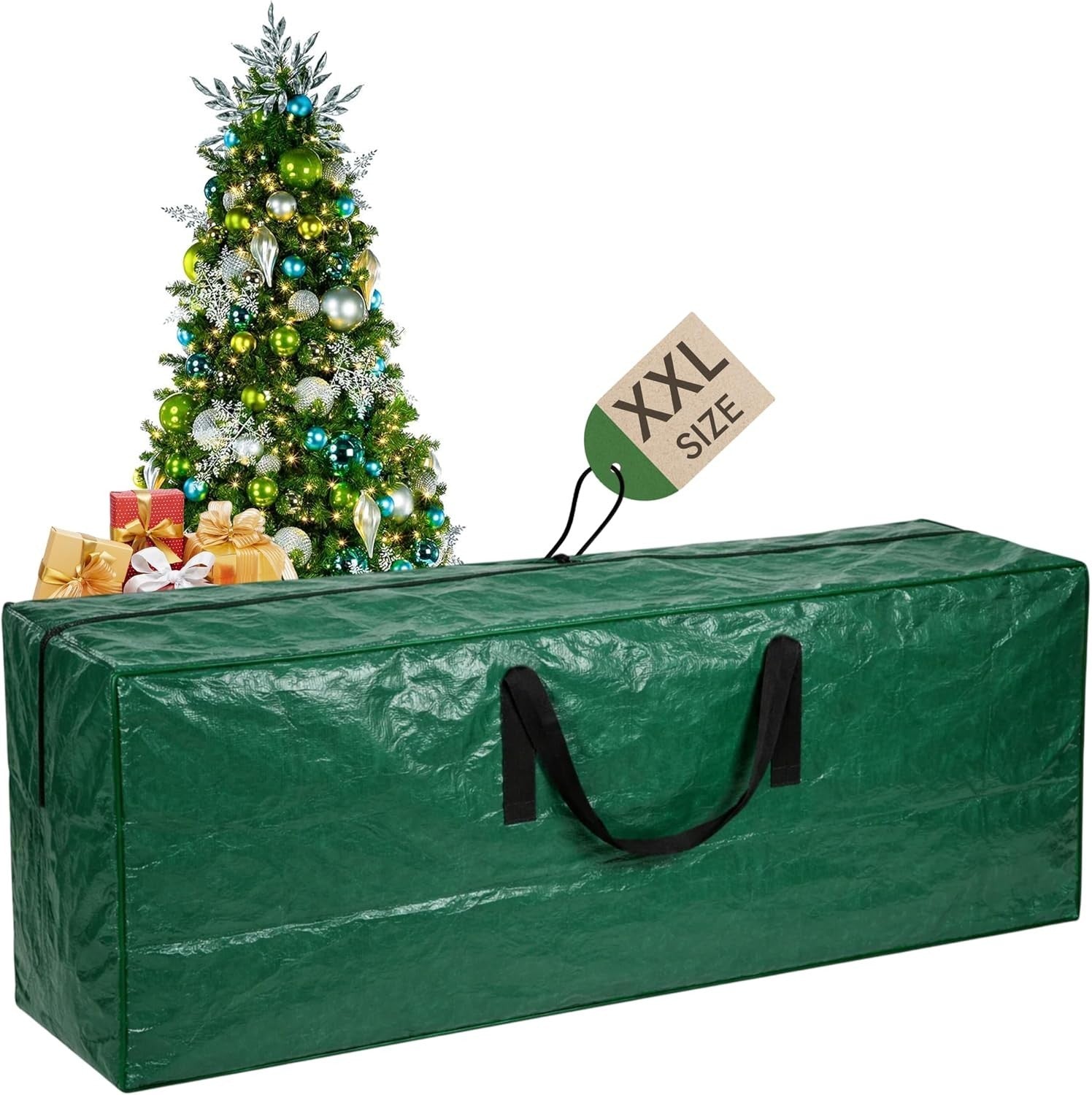 ARSUK Christmas Tree Storage Bag  Heavy Duty Tree Fits Up To 7.5ft Waterproof