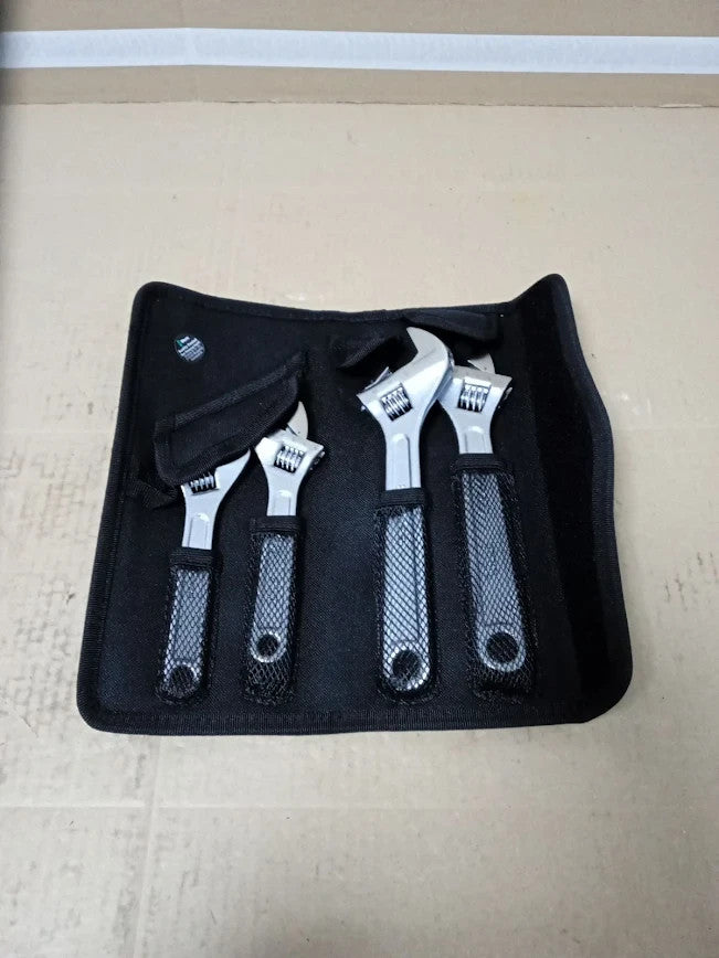 Wera 6004 Joker 4 Set 1 Self Setting Spanner Set Alloy Steel Silver