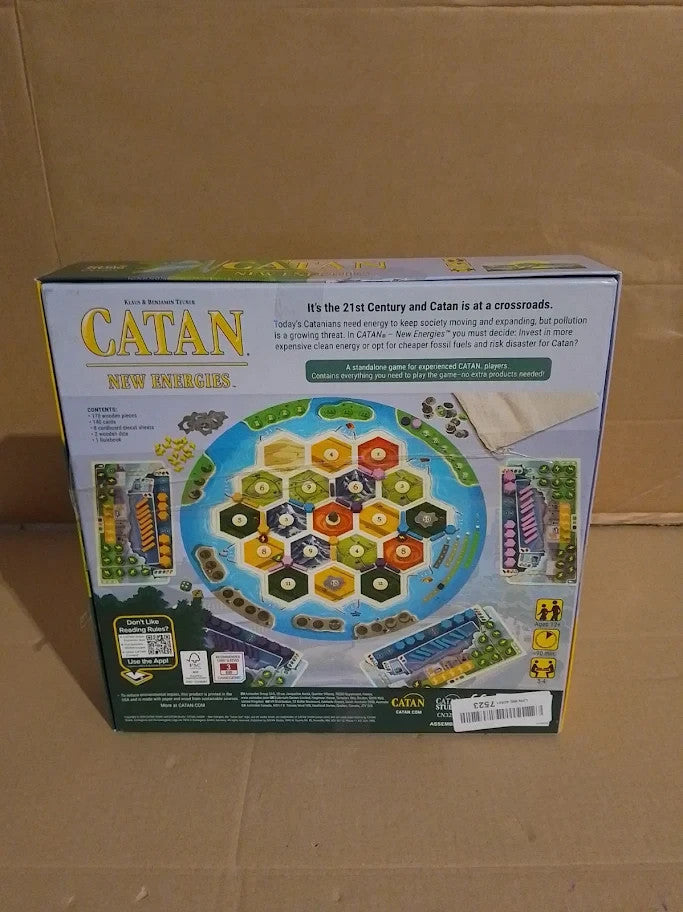 Catan New Energies Board Game Sustainable Resources Strategy Classic 12+ New