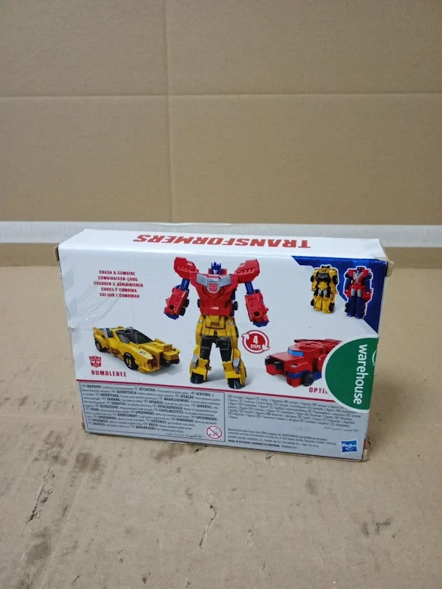 Transformers Crash Combine Heroes Bumblebee Optimus Prime 2pc 6+ New
