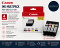 Canon Ink Multipack PGI 580 CLI581 Genuine Printer Ink Cartridges 4 Pack