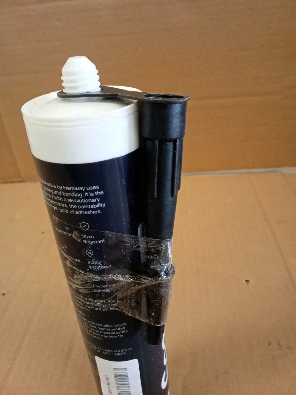 Hemway Anthracite Grey Construction Sealant & Adhesive 300ml 1 Pack All In One
