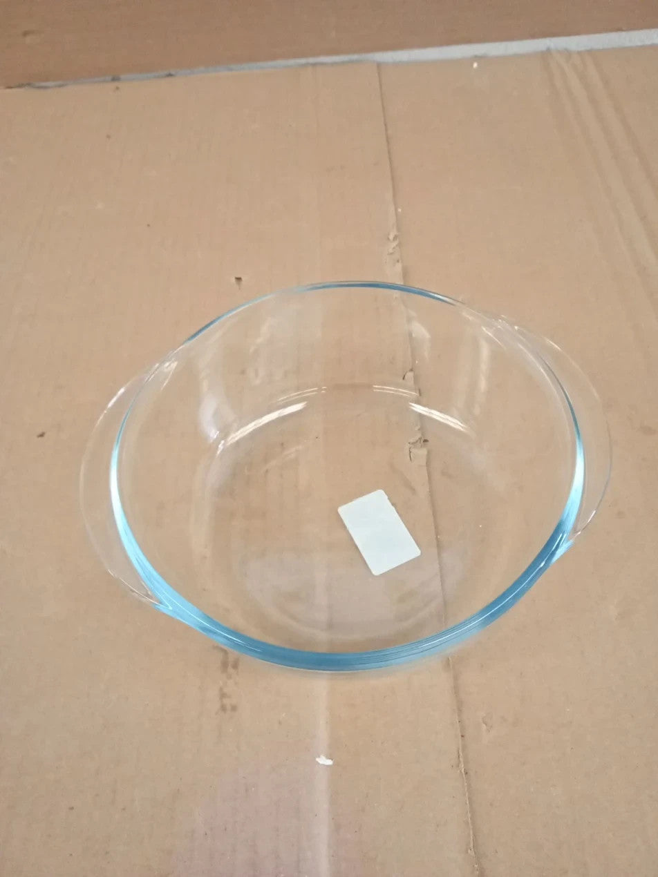 PYREX PREPWARE Round Glass Dish 20cm 1.1L Transparent Dishwasher Microwave Safe