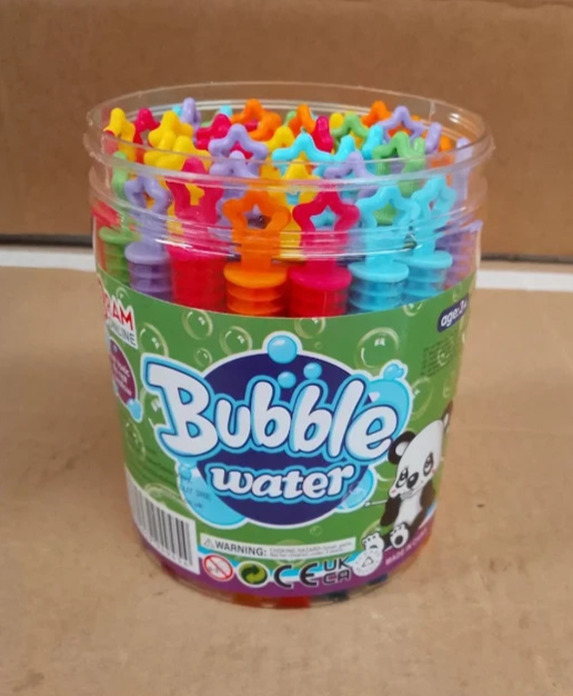 Ram Bubbles Kids Wands Party Bag Fillers Garden Toys Ages 3+ Multicolor New