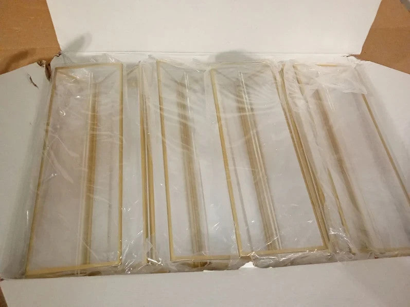 Gold Picture Frames Double Sided 6 Pack A4 Acrylic Table Number 29.7x21cm New