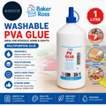 Baker Ross FN078 Washable PVA Glue PVA Schools Teaching Supplies Multipurpose