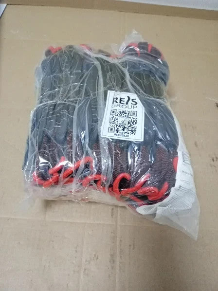 Ogrifox OX Poliur Bb8 Protective Gloves Ox.12.442 Poliur BlackBlack 8 Size New
