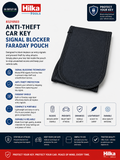 Hilka 83210503 1pc Anti Theft Car Key Signal Blocker Faraday Pouch
