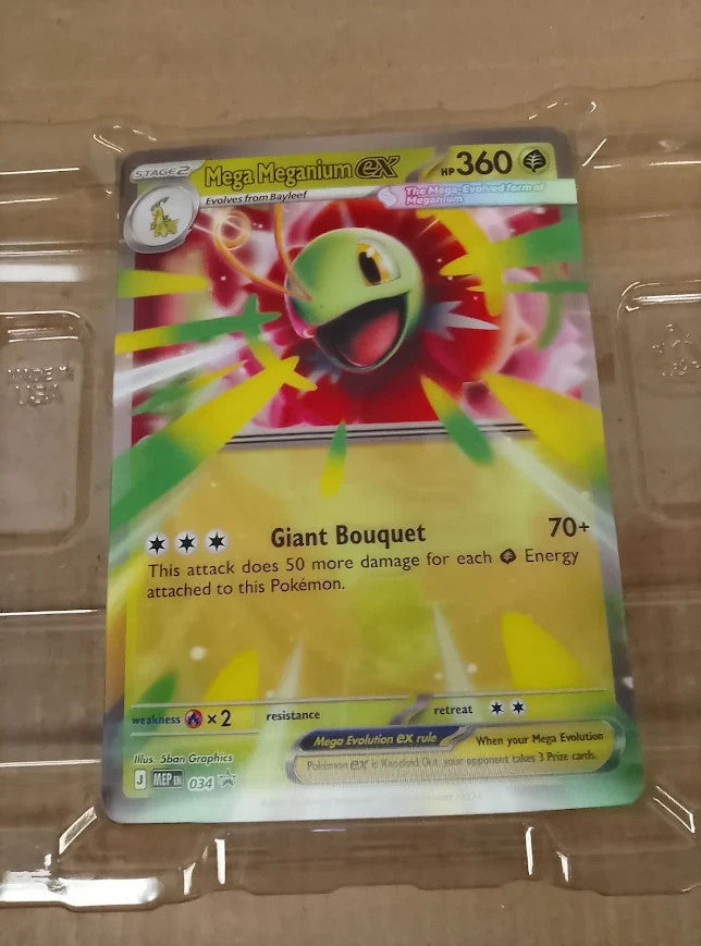 Pokemon TCG Mega Evolution Ascended Heroes Mega Meganium Ex Box