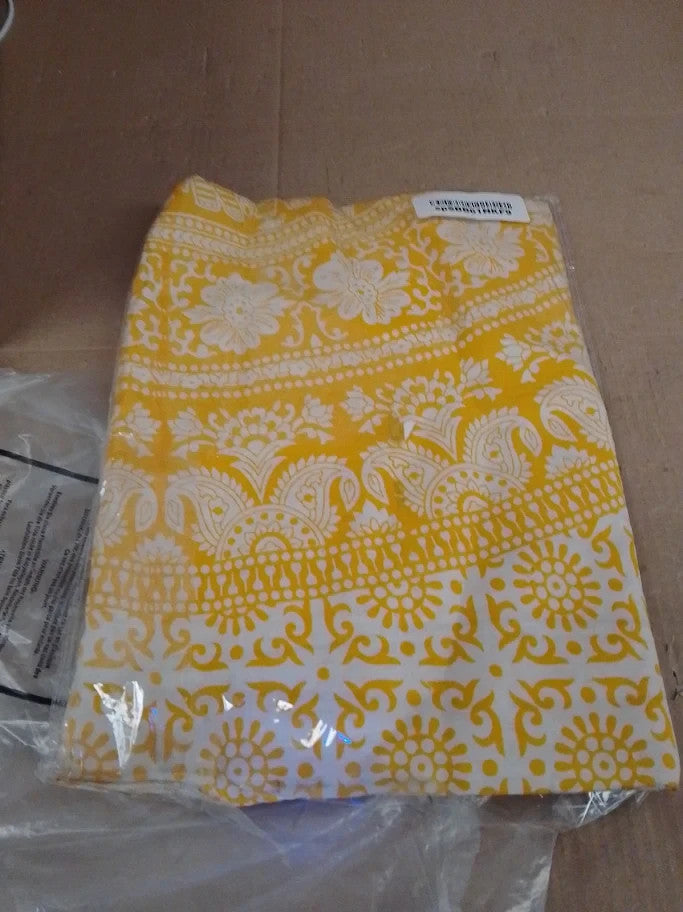 Craft Trade Mandala Elephant Tapestry Yellow Wall Hanging Boho Hippie Decor