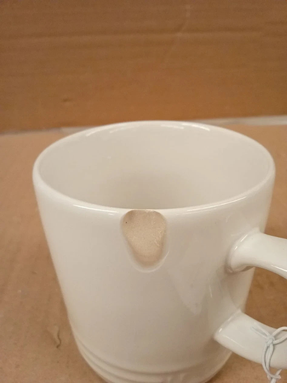 LE CREUSET Stoneware Coffee Mug 350ml Meringue 70302357160002