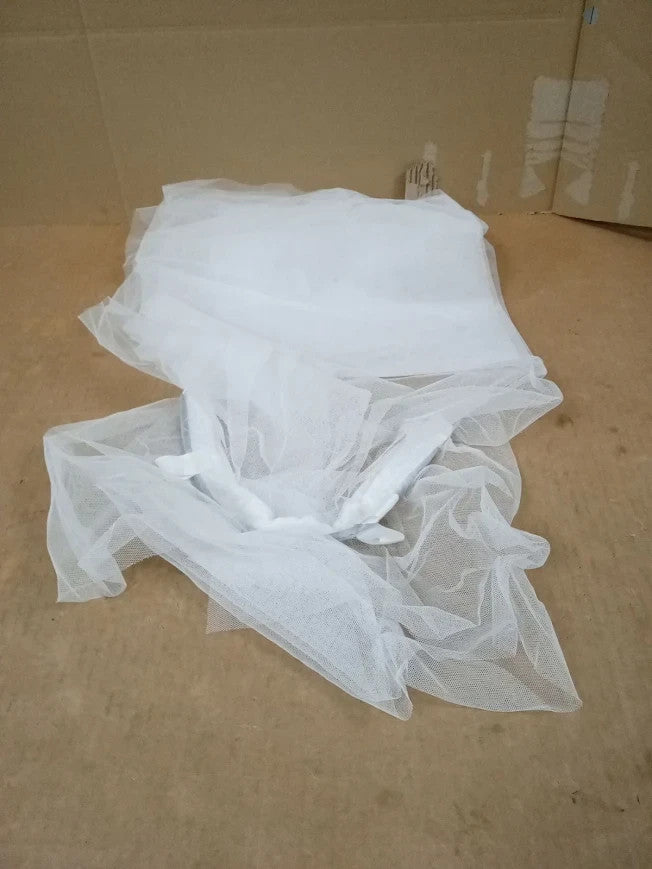 Redtron DIY Window Screen Magnetic Opening 1 Piece White 130x150cm New
