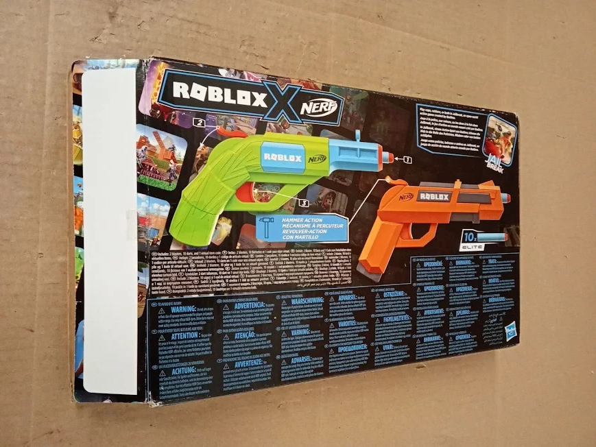 Nerf Roblox Jailbreak Armory 2 Hammer Action Blasters Elite Darts Code To Unlock