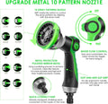 KETTOYA 200FT Expandable Garden Hose Pipe10 Pattern Spray Nozzle 2in1 3750D