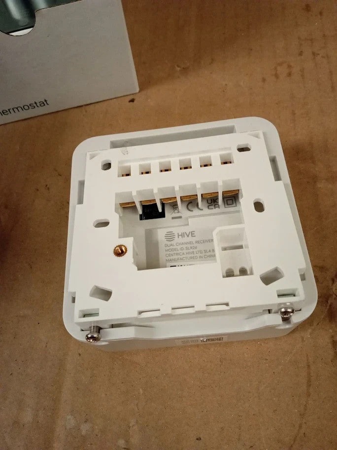 Hive Thermostat For Heating And Hot Water Control Conventional Boiler White